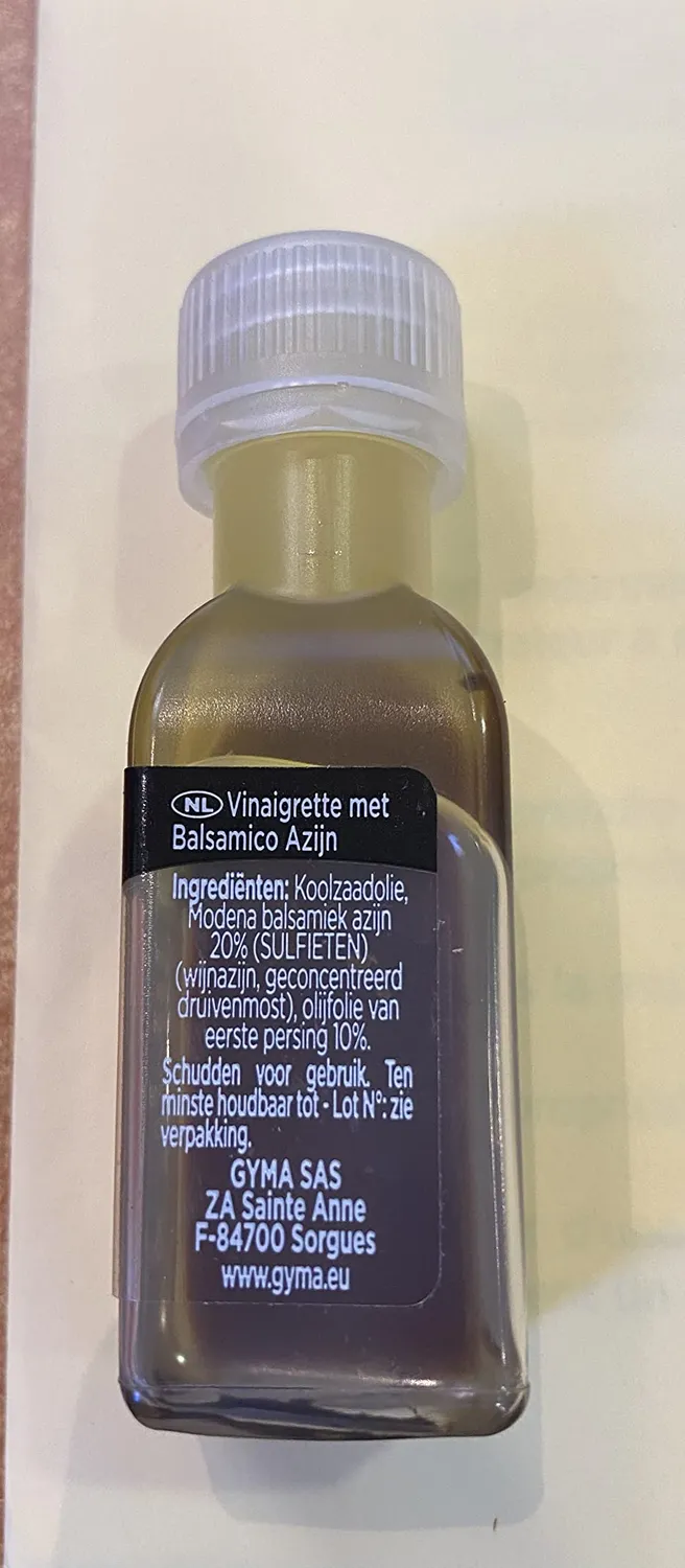 Gyma Vinaigrette balsamique mignonnettes 50x20ml olive